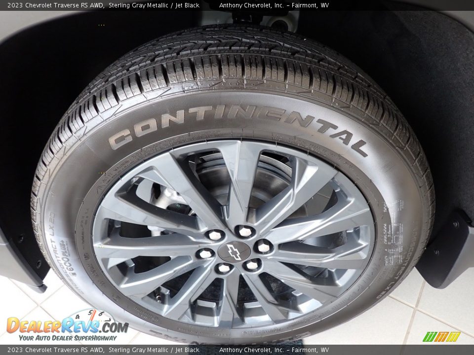 2023 Chevrolet Traverse RS AWD Sterling Gray Metallic / Jet Black Photo #9