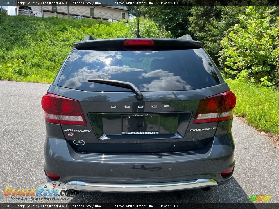 2018 Dodge Journey Crossroad AWD Bruiser Grey / Black Photo #7