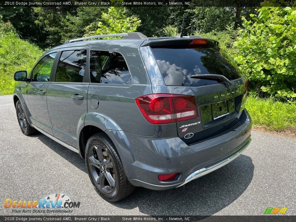 2018 Dodge Journey Crossroad AWD Bruiser Grey / Black Photo #8