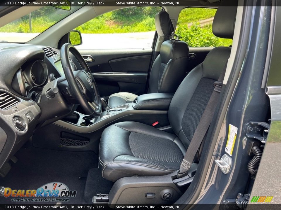 Black Interior - 2018 Dodge Journey Crossroad AWD Photo #10