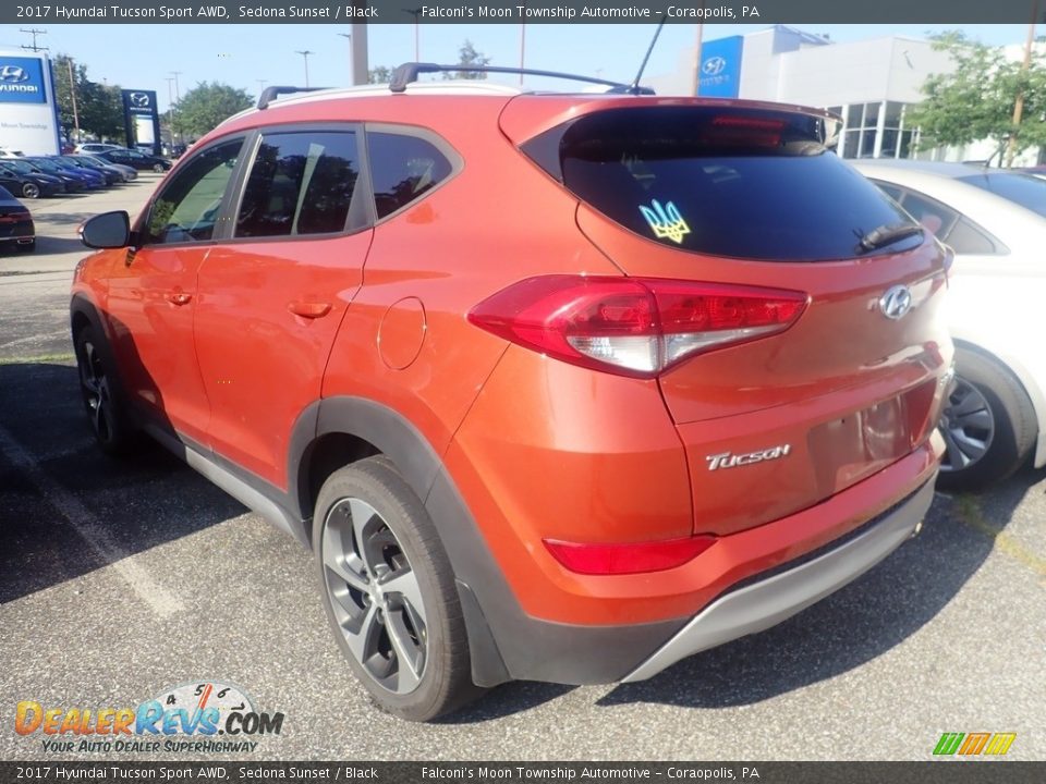 2017 Hyundai Tucson Sport AWD Sedona Sunset / Black Photo #2