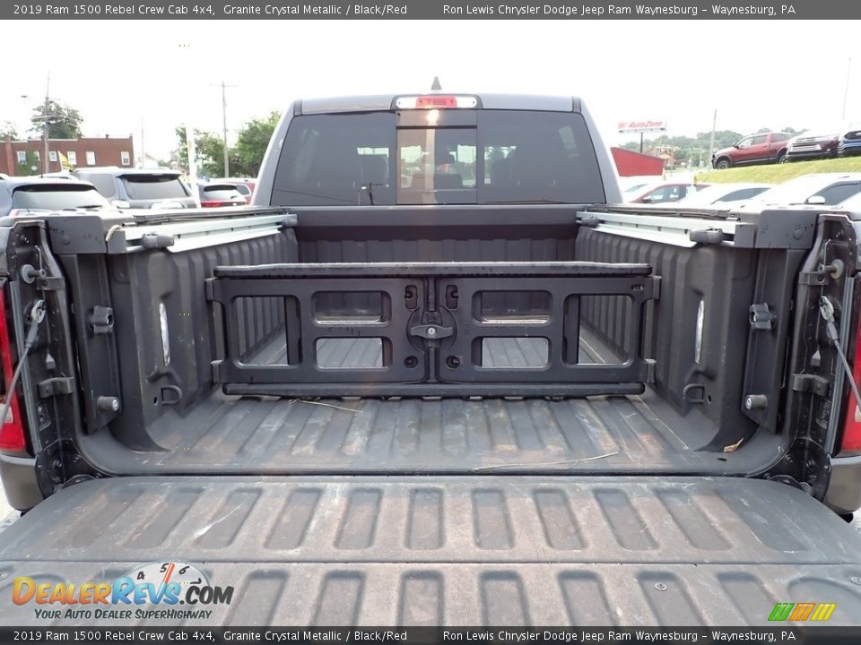 2019 Ram 1500 Rebel Crew Cab 4x4 Granite Crystal Metallic / Black/Red Photo #5