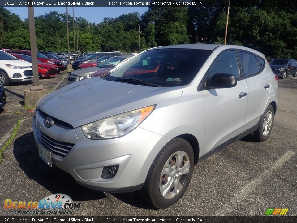 2012 Hyundai Tucson GL Diamond Silver / Black Photo #1