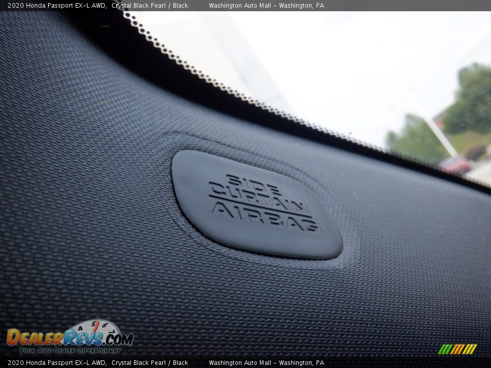 2020 Honda Passport EX-L AWD Crystal Black Pearl / Black Photo #25