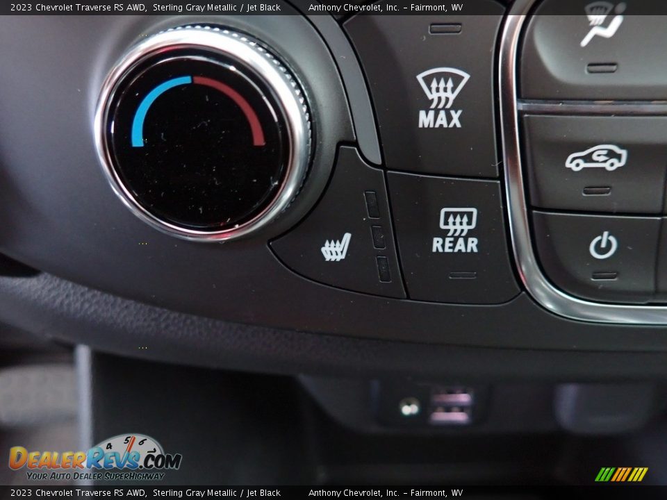 2023 Chevrolet Traverse RS AWD Sterling Gray Metallic / Jet Black Photo #16