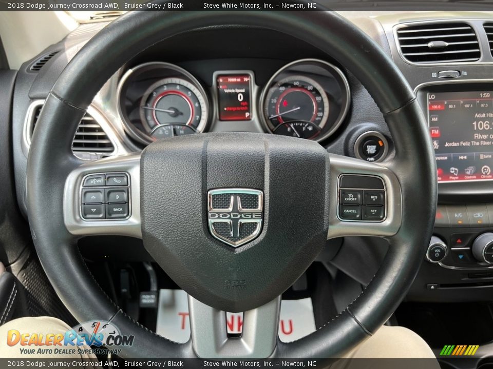 2018 Dodge Journey Crossroad AWD Steering Wheel Photo #20