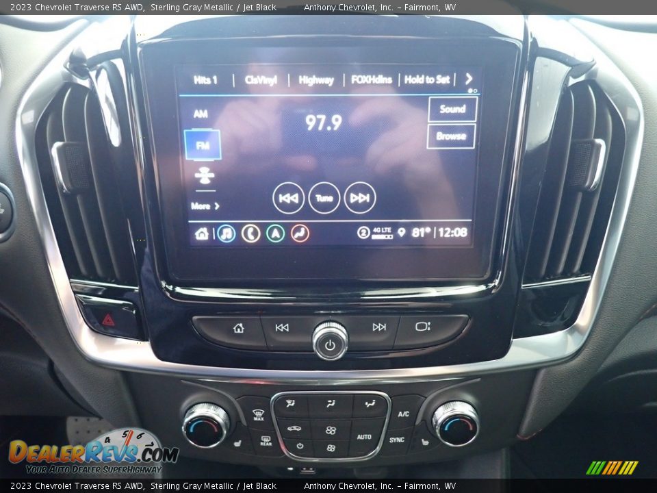 2023 Chevrolet Traverse RS AWD Sterling Gray Metallic / Jet Black Photo #20