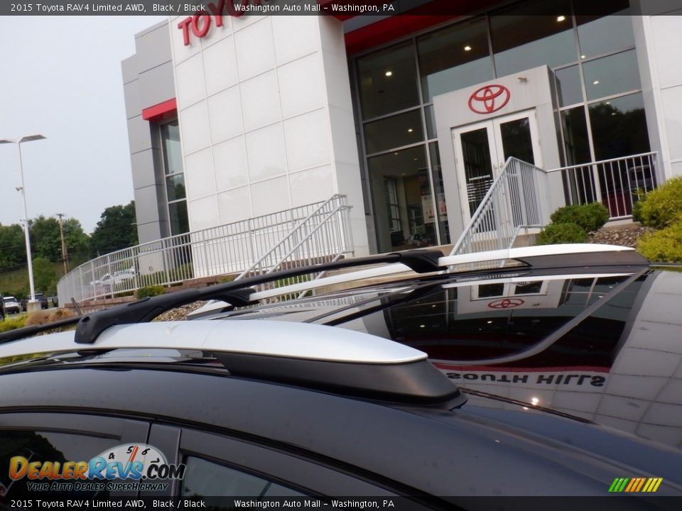 2015 Toyota RAV4 Limited AWD Black / Black Photo #3