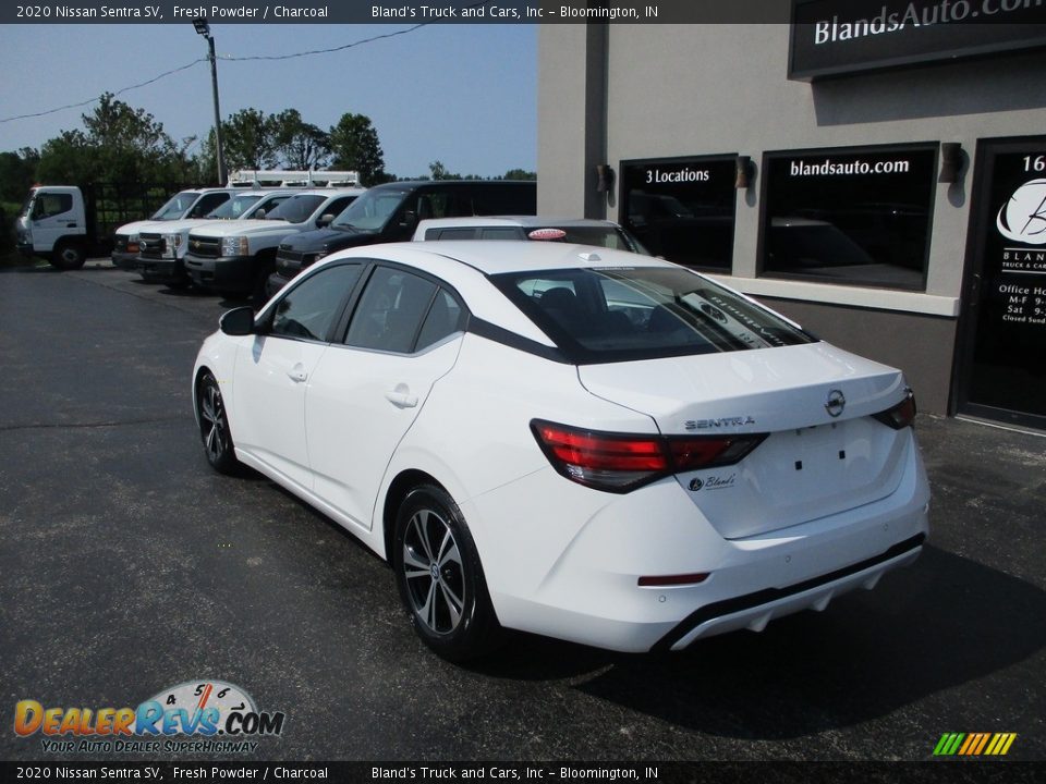 2020 Nissan Sentra SV Fresh Powder / Charcoal Photo #3