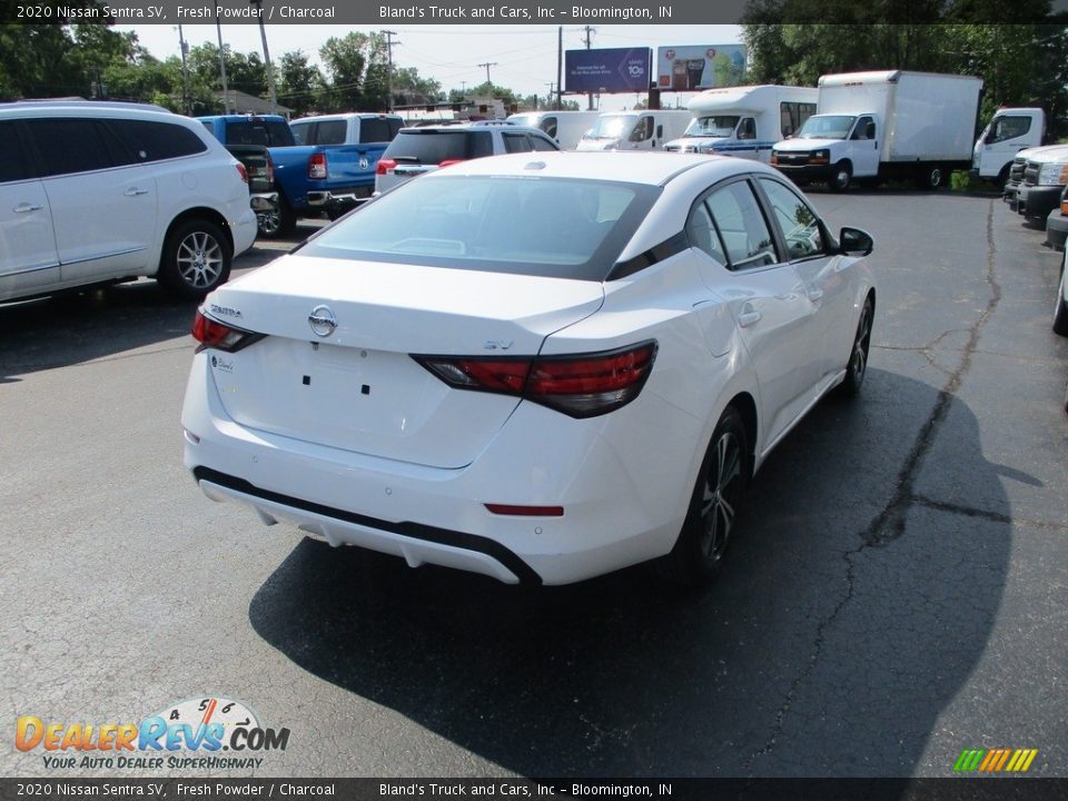 2020 Nissan Sentra SV Fresh Powder / Charcoal Photo #4