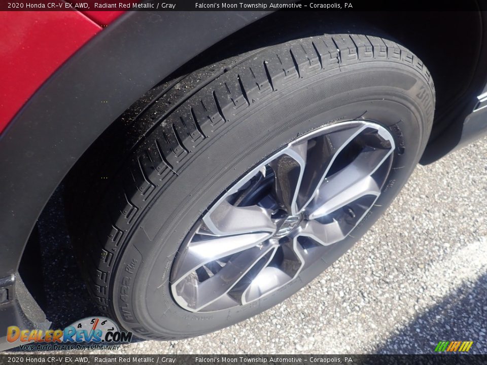 2020 Honda CR-V EX AWD Radiant Red Metallic / Gray Photo #5