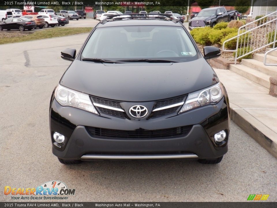 2015 Toyota RAV4 Limited AWD Black / Black Photo #11