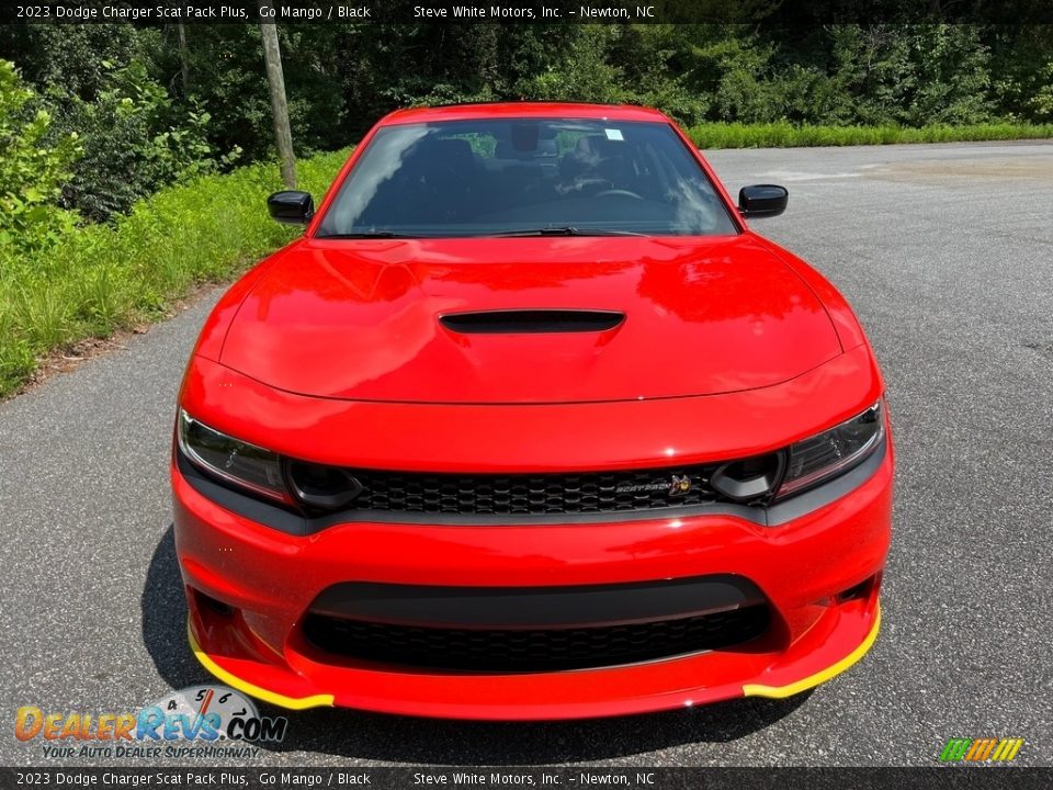 2023 Dodge Charger Scat Pack Plus Go Mango / Black Photo #3