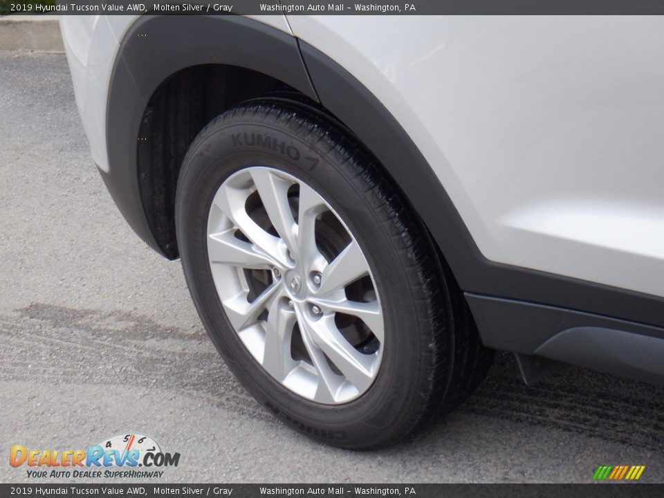 2019 Hyundai Tucson Value AWD Molten Silver / Gray Photo #3