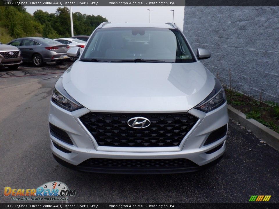 2019 Hyundai Tucson Value AWD Molten Silver / Gray Photo #4