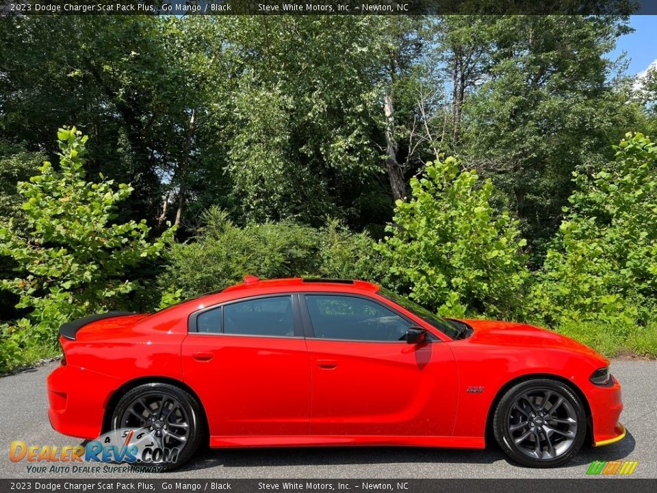 2023 Dodge Charger Scat Pack Plus Go Mango / Black Photo #5