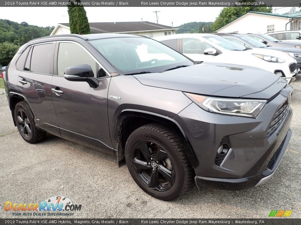 2019 Toyota RAV4 XSE AWD Hybrid Magnetic Gray Metallic / Black Photo #4