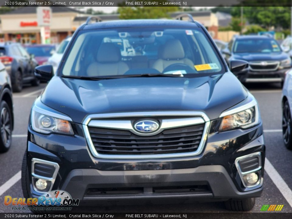 2020 Subaru Forester 2.5i Limited Crystal Black Silica / Gray Photo #2
