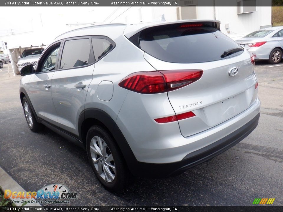 2019 Hyundai Tucson Value AWD Molten Silver / Gray Photo #6