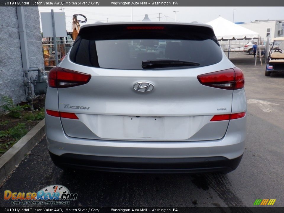 2019 Hyundai Tucson Value AWD Molten Silver / Gray Photo #7