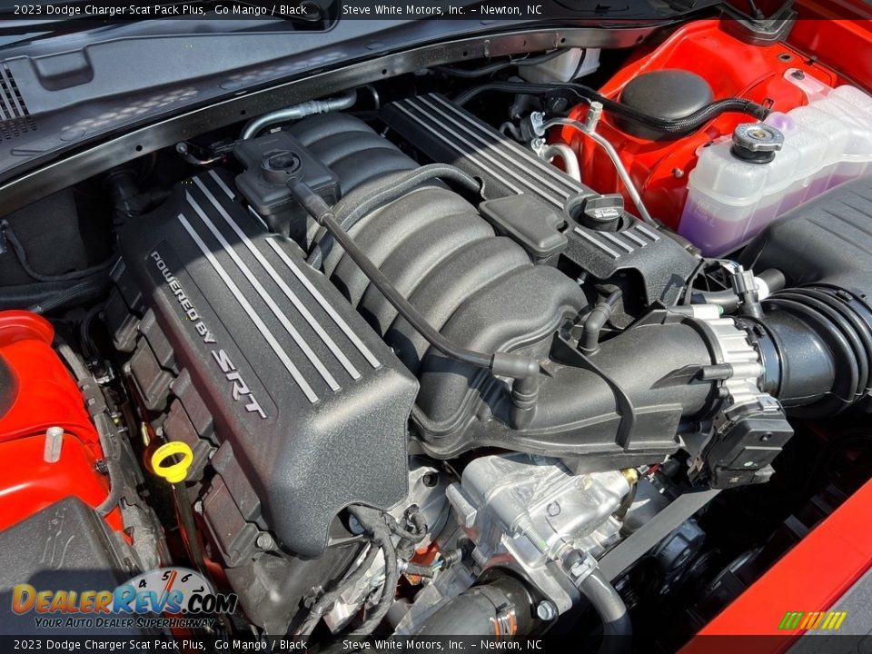 2023 Dodge Charger Scat Pack Plus 392 SRT 6.4 Liter HEMI OHV 16-Valve VVT MDS V8 Engine Photo #9