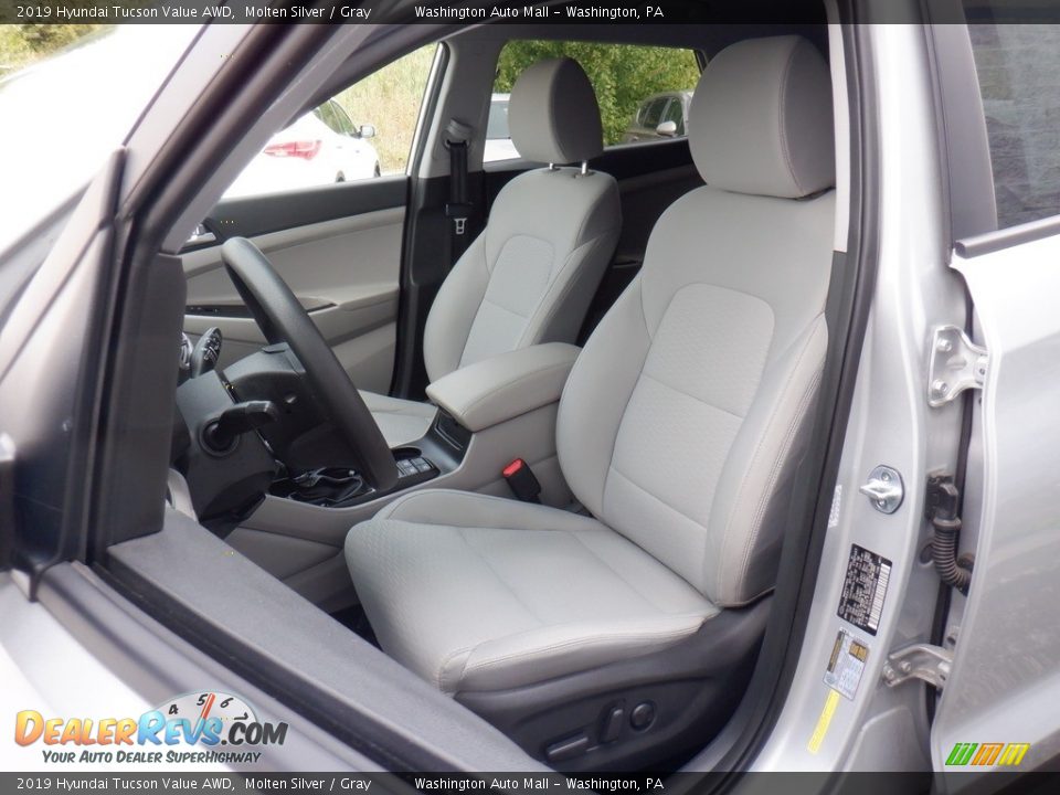 Front Seat of 2019 Hyundai Tucson Value AWD Photo #13