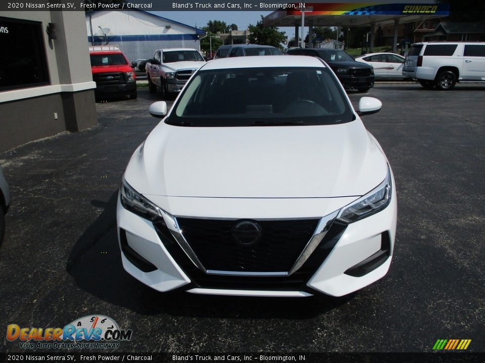 2020 Nissan Sentra SV Fresh Powder / Charcoal Photo #22