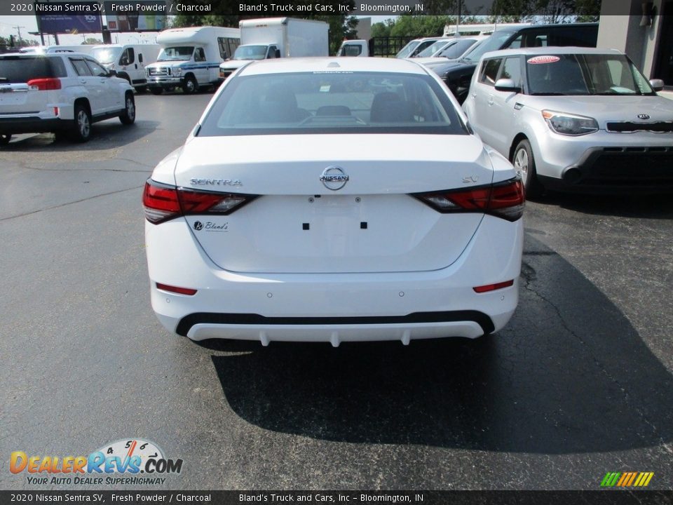 2020 Nissan Sentra SV Fresh Powder / Charcoal Photo #23