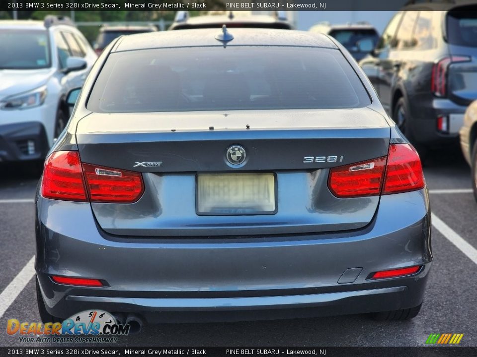 2013 BMW 3 Series 328i xDrive Sedan Mineral Grey Metallic / Black Photo #4