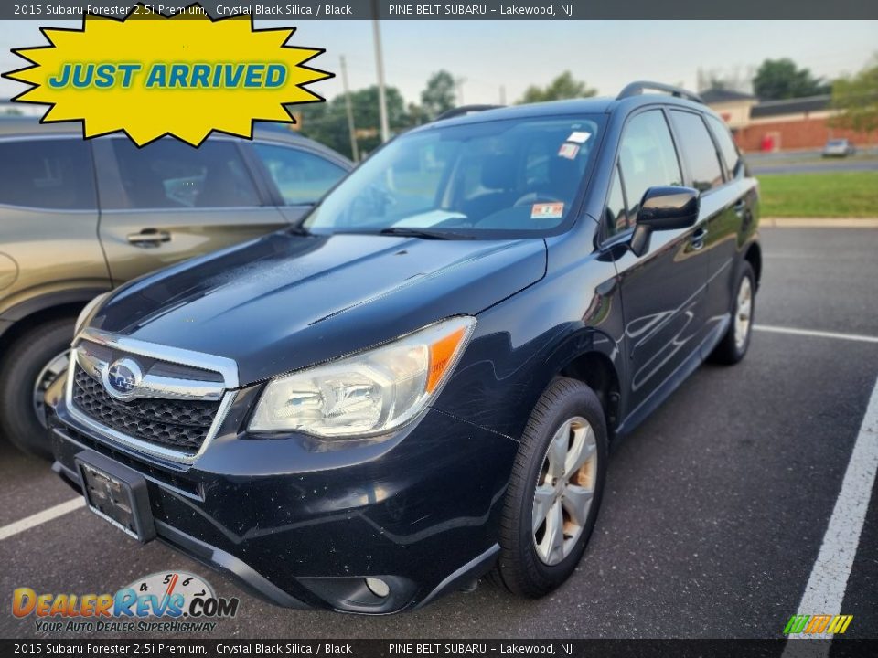 2015 Subaru Forester 2.5i Premium Crystal Black Silica / Black Photo #1