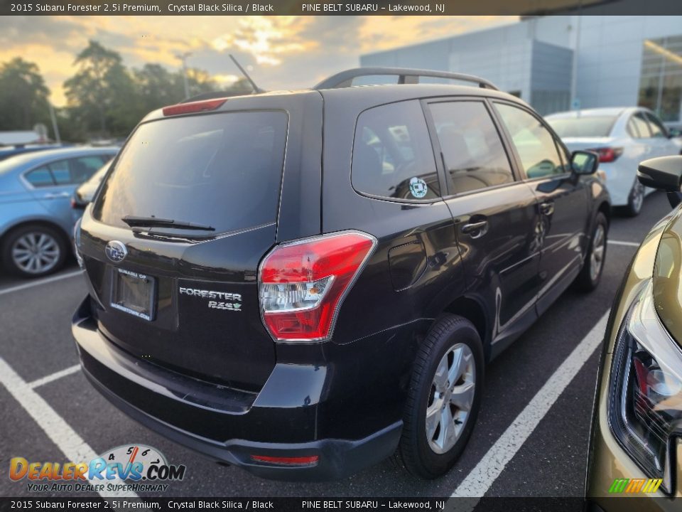 2015 Subaru Forester 2.5i Premium Crystal Black Silica / Black Photo #3