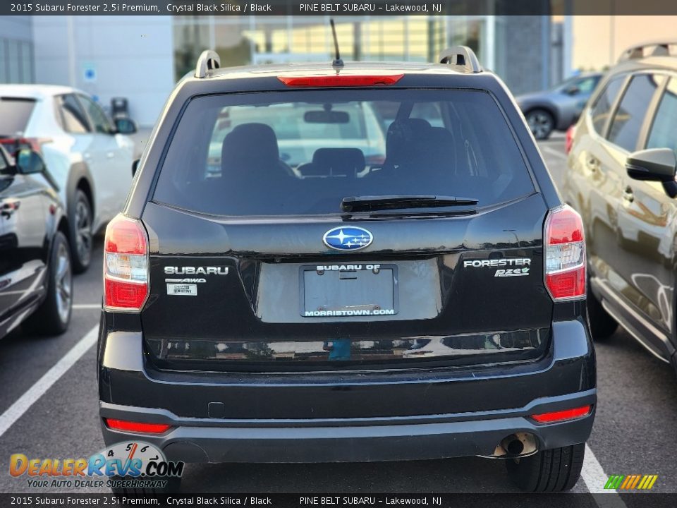 2015 Subaru Forester 2.5i Premium Crystal Black Silica / Black Photo #4
