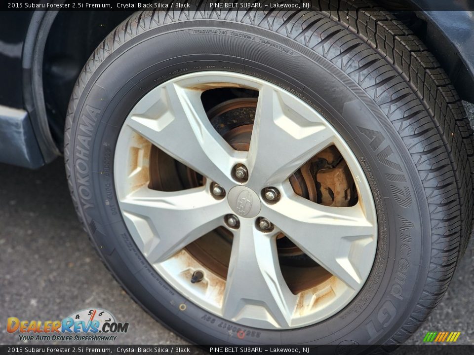 2015 Subaru Forester 2.5i Premium Crystal Black Silica / Black Photo #6