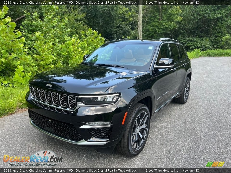 2023 Jeep Grand Cherokee Summit Reserve 4WD Diamond Black Crystal Pearl / Tupelo/Black Photo #2