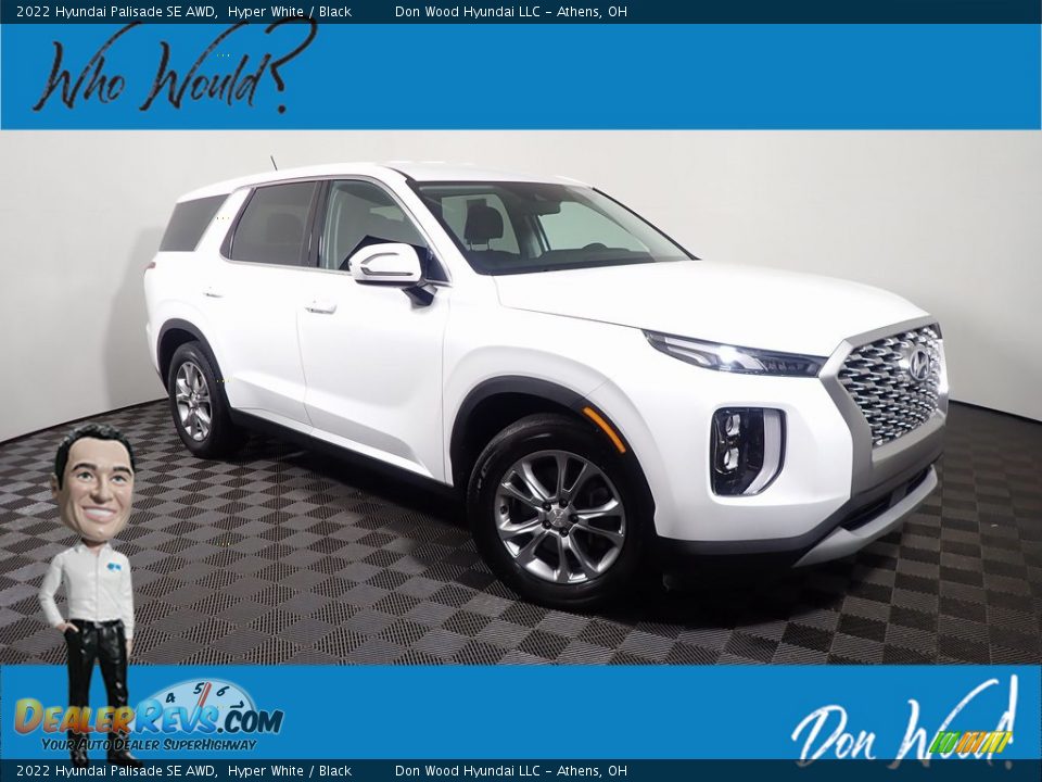 2022 Hyundai Palisade SE AWD Hyper White / Black Photo #1