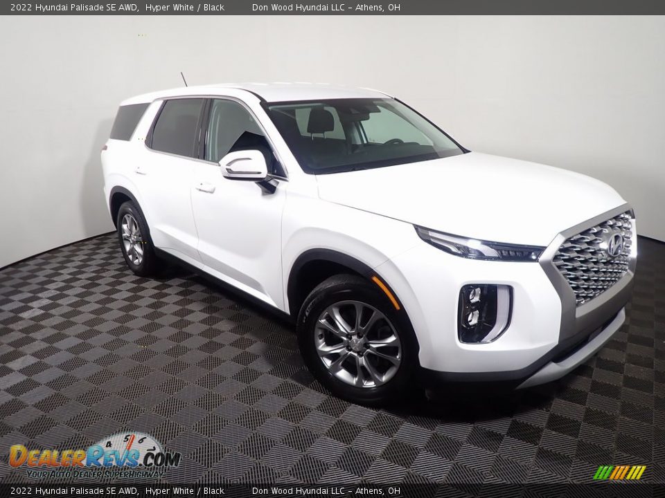 2022 Hyundai Palisade SE AWD Hyper White / Black Photo #3