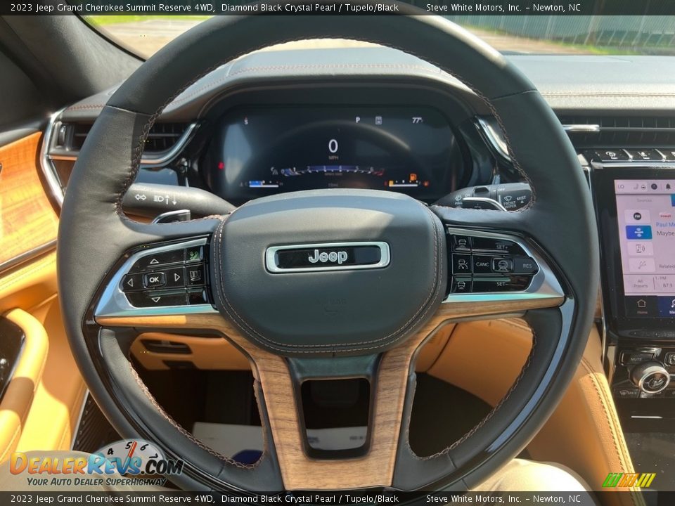 2023 Jeep Grand Cherokee Summit Reserve 4WD Steering Wheel Photo #21