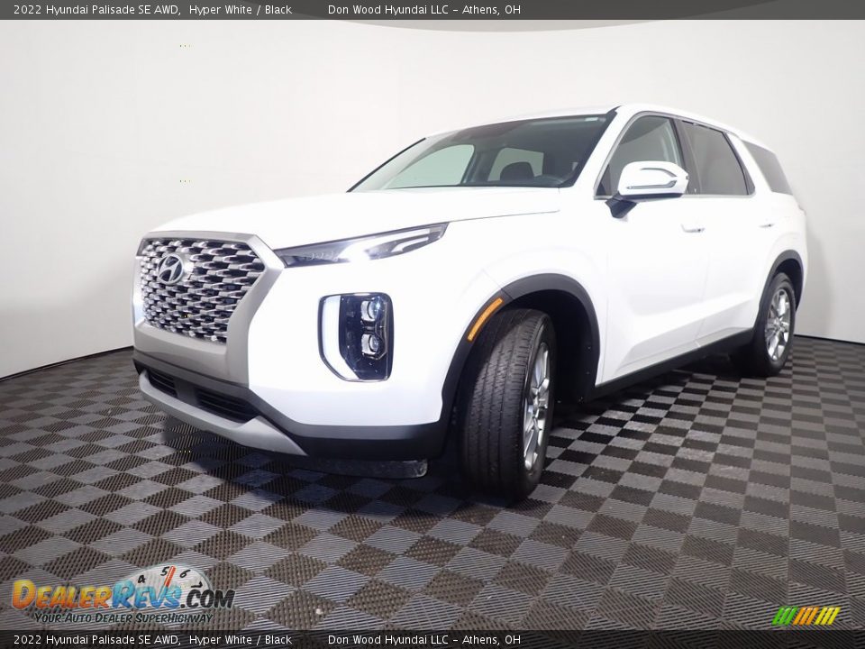 2022 Hyundai Palisade SE AWD Hyper White / Black Photo #7