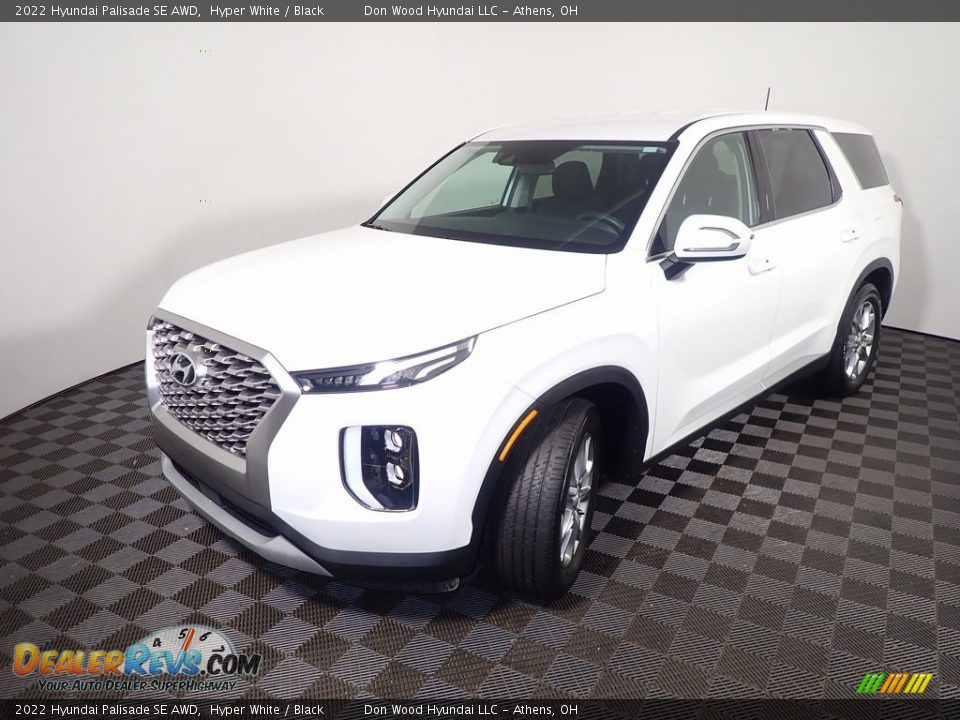 2022 Hyundai Palisade SE AWD Hyper White / Black Photo #8