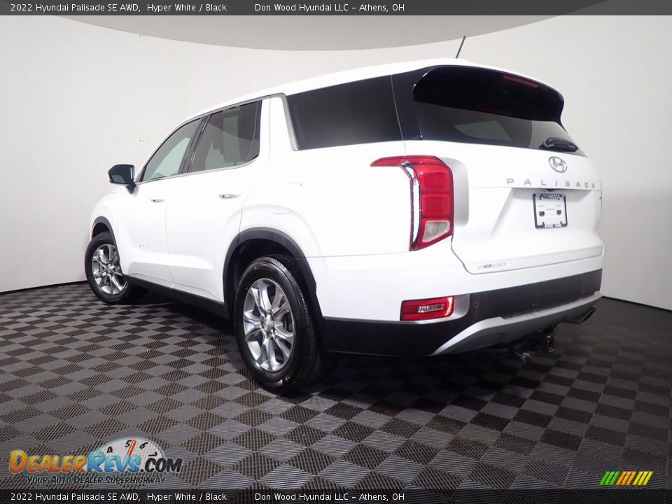 2022 Hyundai Palisade SE AWD Hyper White / Black Photo #9