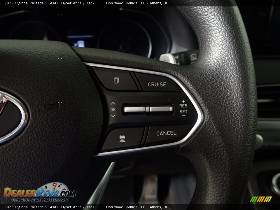 2022 Hyundai Palisade SE AWD Hyper White / Black Photo #25