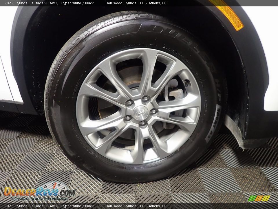 2022 Hyundai Palisade SE AWD Hyper White / Black Photo #36