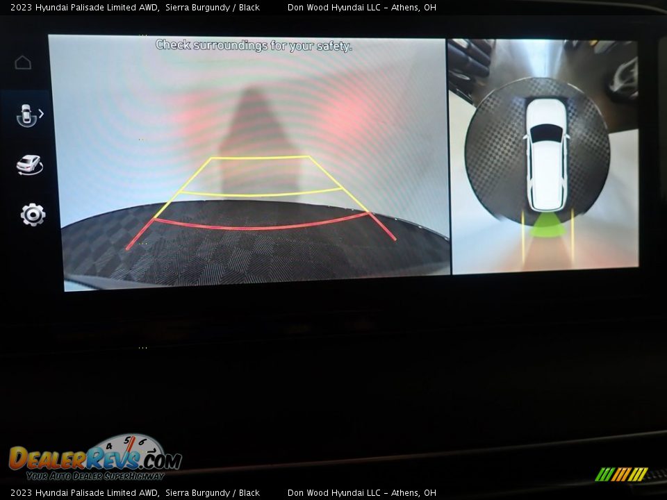 2023 Hyundai Palisade Limited AWD Sierra Burgundy / Black Photo #4