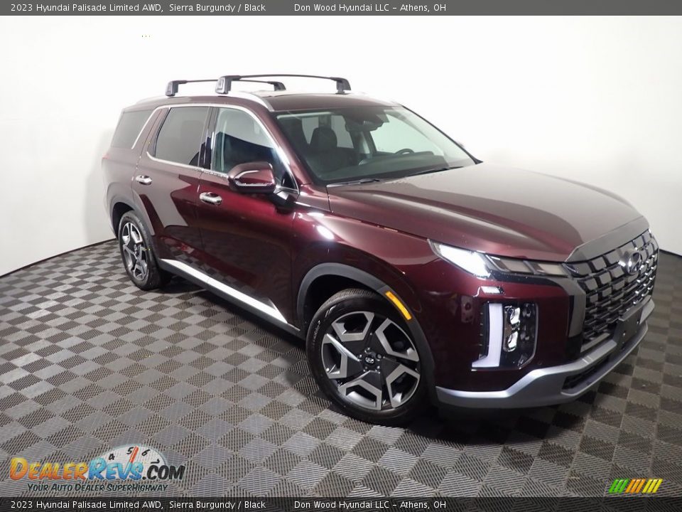 2023 Hyundai Palisade Limited AWD Sierra Burgundy / Black Photo #5