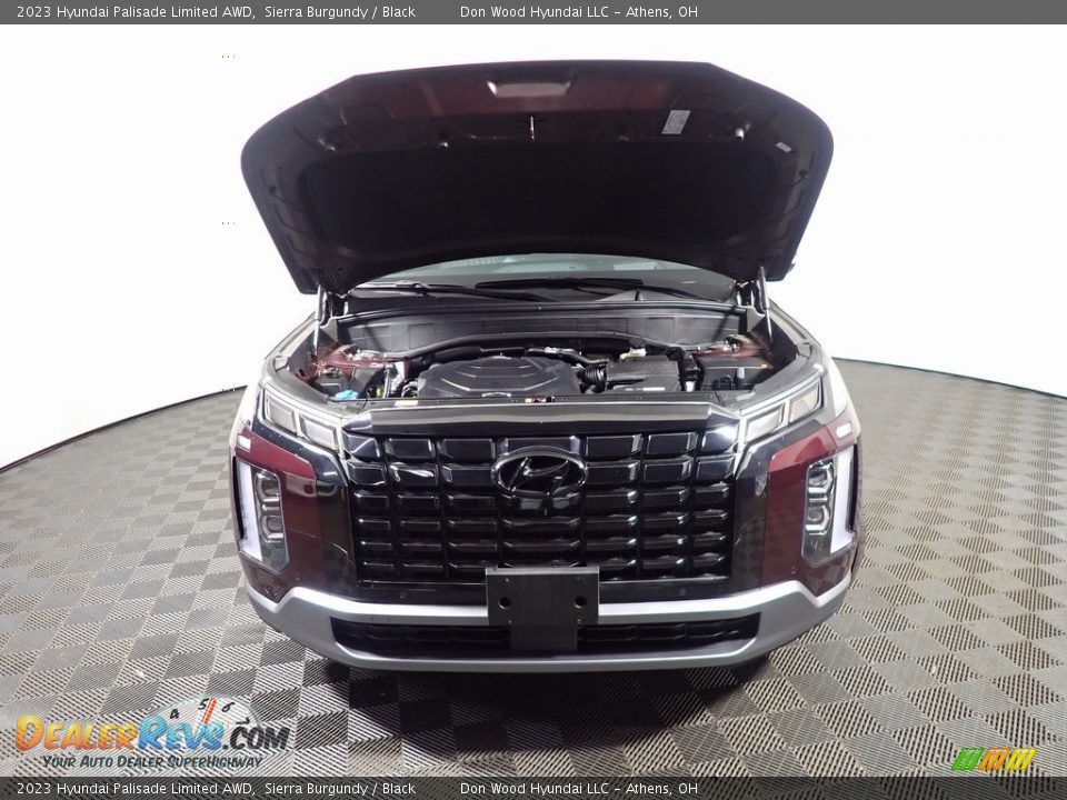 2023 Hyundai Palisade Limited AWD Sierra Burgundy / Black Photo #7