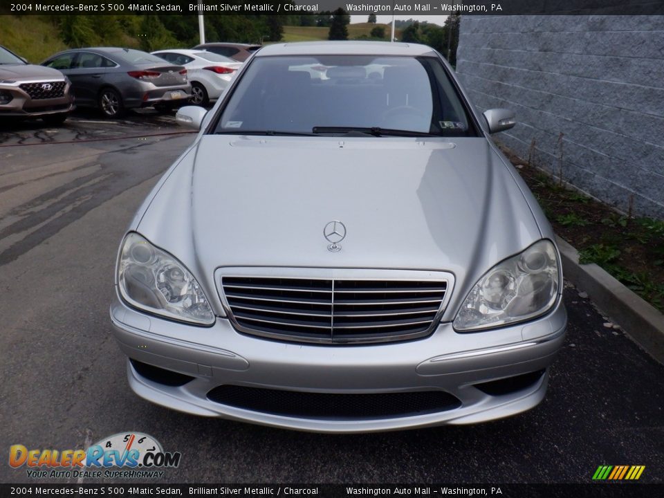 2004 Mercedes-Benz S 500 4Matic Sedan Brilliant Silver Metallic / Charcoal Photo #6