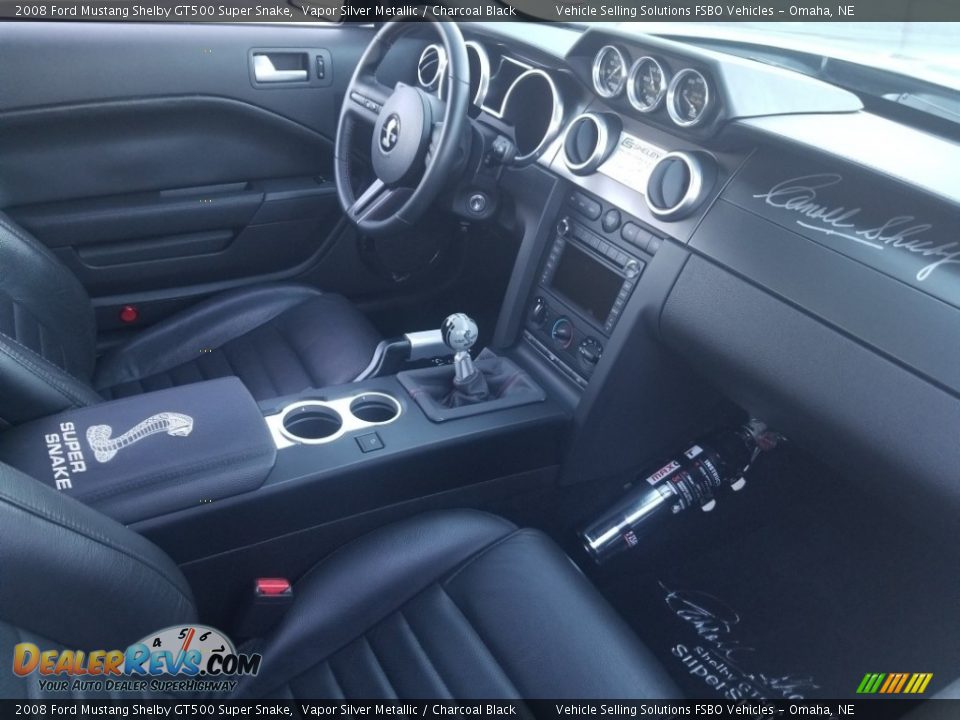 Dashboard of 2008 Ford Mustang Shelby GT500 Super Snake Photo #5