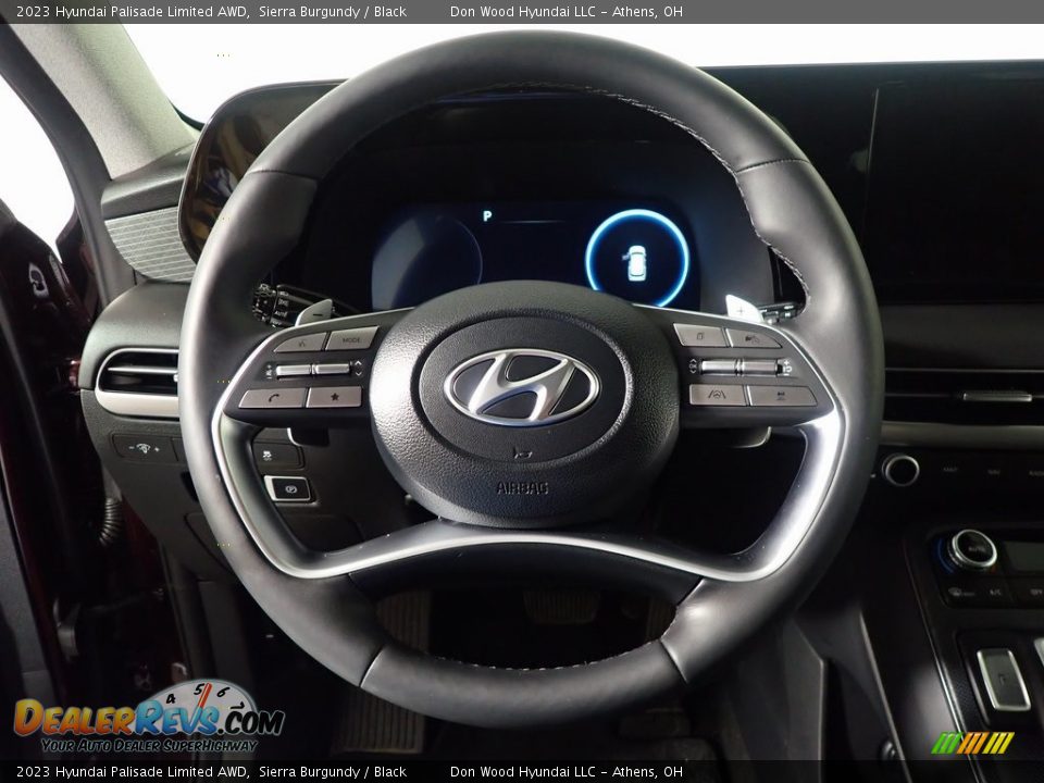 2023 Hyundai Palisade Limited AWD Sierra Burgundy / Black Photo #25