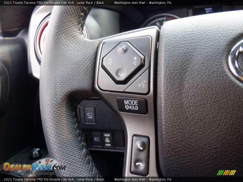 2021 Toyota Tacoma TRD Pro Double Cab 4x4 Steering Wheel Photo #13