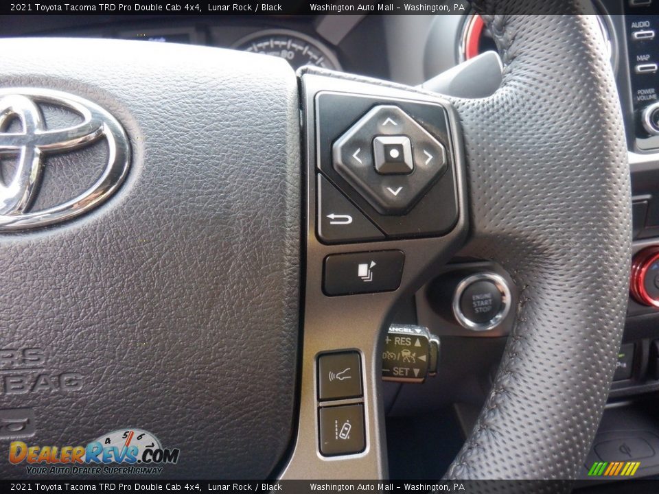 2021 Toyota Tacoma TRD Pro Double Cab 4x4 Steering Wheel Photo #14